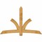 Ekena Millwork Davenport Rough Sawn Timber Gable Bracket, Western Red Cedar, 84"W x 56"H x 6"D x 6"F, 16/12 Pitch GBW084X56X0606DAV00RWR - alternate 1